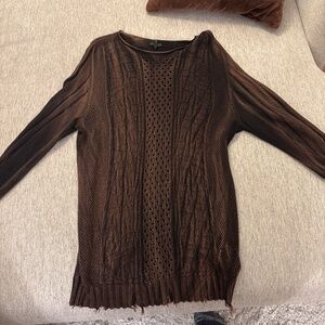 MD75 handmade spray dyed sweater